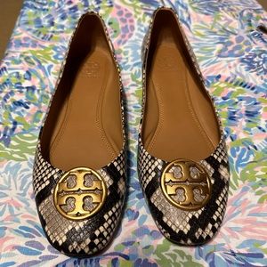 Tory Burch Chelsea Python Flats